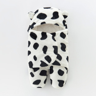 Coated baby newborn spring, autumn and winter newborn hold quilt out anti-startling cotton sleeping bag swaddling baby supplies