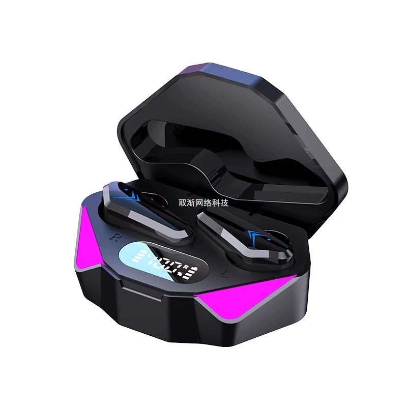 2025 новая беспроводная Bluetooth гарнитура для киберспорта полузакрытая куриная еда без задержки и долгий срок службы батареи