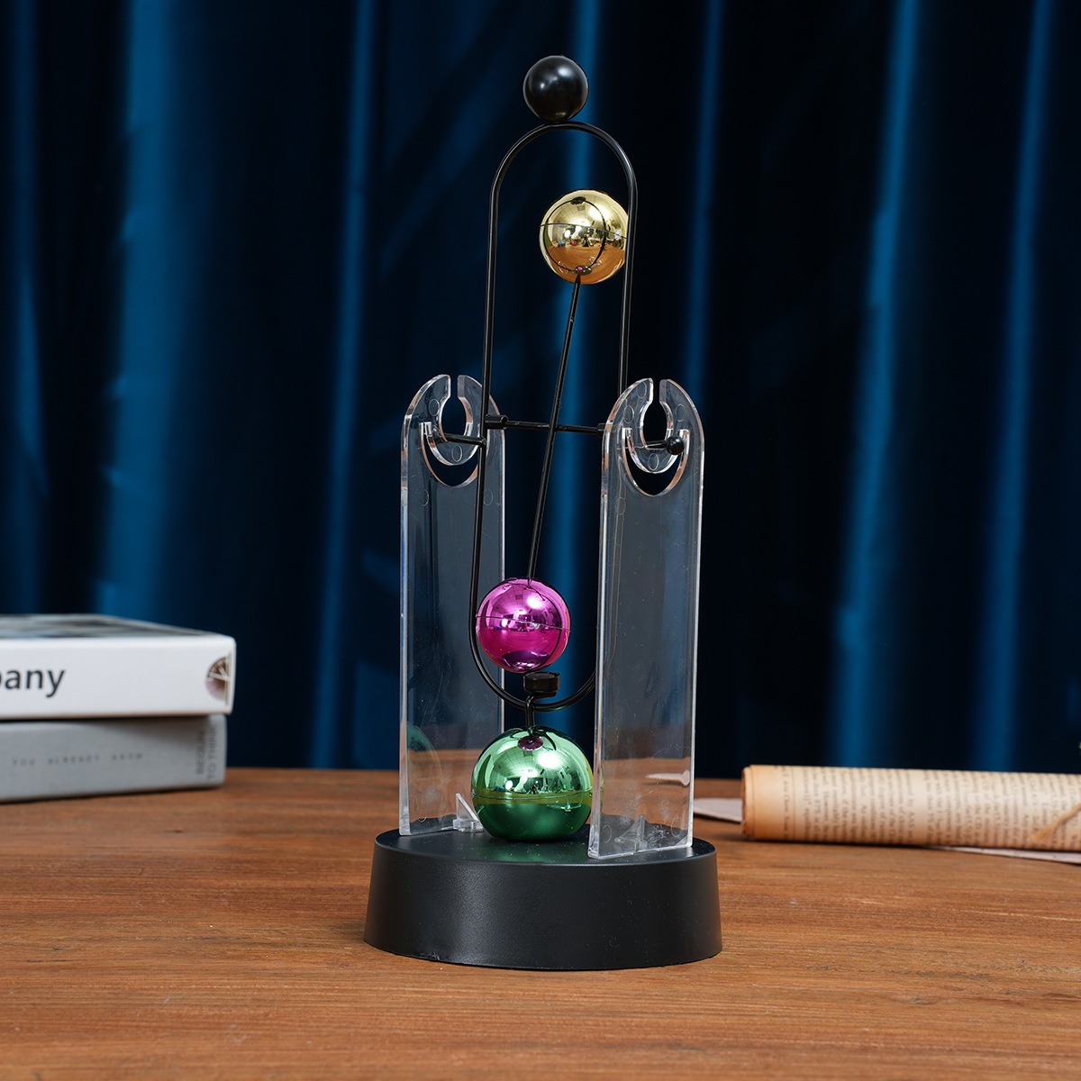 牛顿摆球永动仪混沌摆件创意家居房间办公室现代简约摆饰礼品礼品