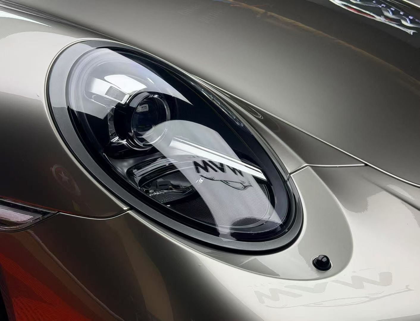Factory direct sale TPU liquid metal silver colored car wrap, car color change film, protective, anti-collision, self-repairing TPU