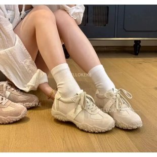 Grape Mom studiolee aumenta en 7cm ~ Zapatos de papá deportivos con cordones de punta redonda