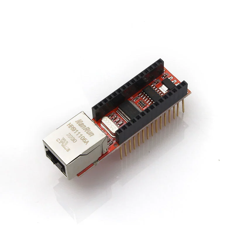 Сетевой модуль ENC28J60, интерфейс SPI, Ethernet модуль для микроконтроллерной разработки