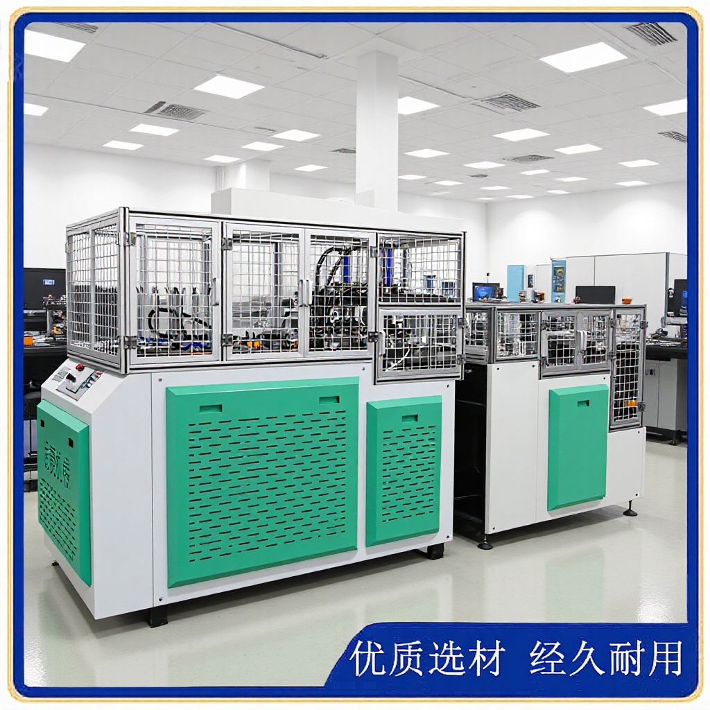 纸盘机双面硅油纸空气炸锅吸油纸一次性蛋糕托纸盘机器机械