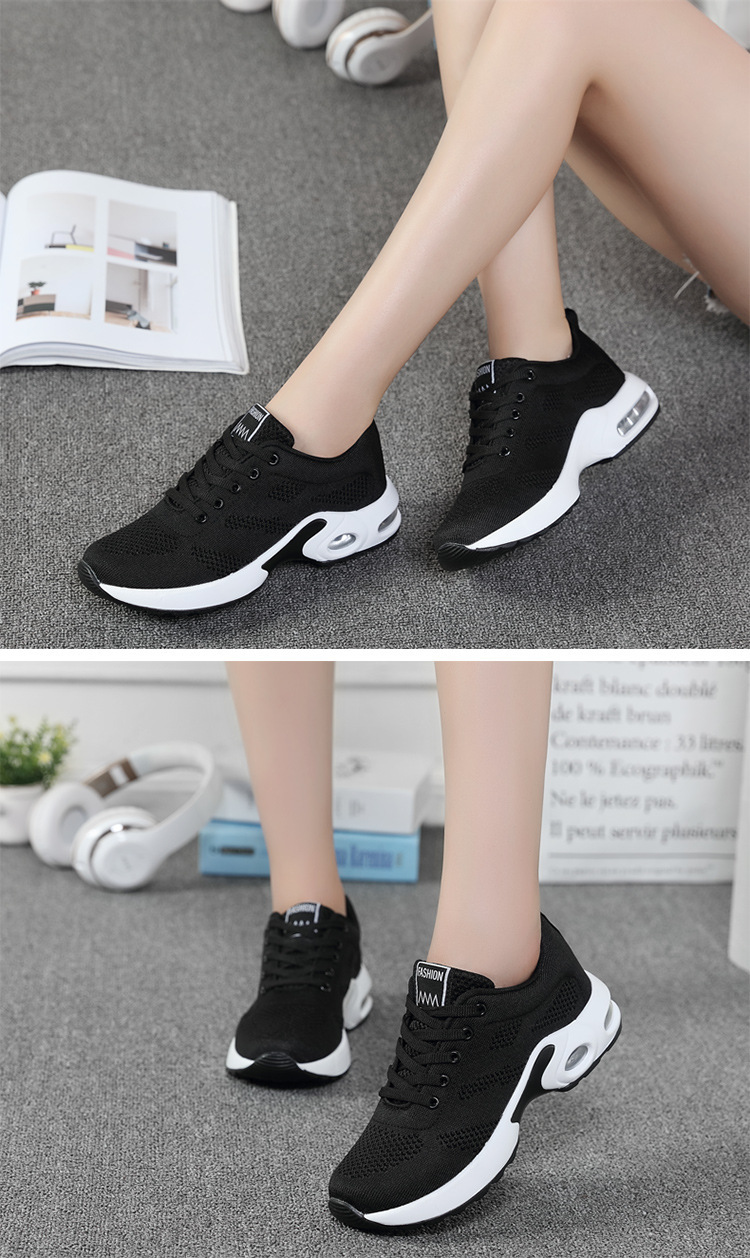Women's Sports Solid Color Round Toe Sports Shoes display picture 5