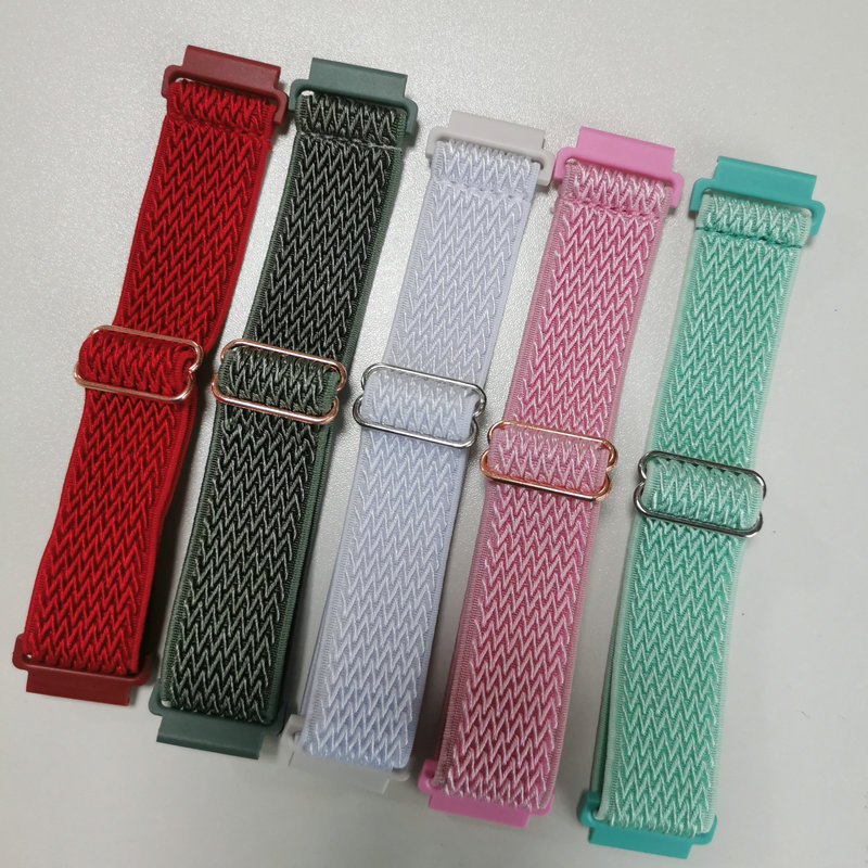 For Samsung Galaxy Watch 4 Smart Watch Strap SAMSUNG40/44mm Stretch Nylon Strap