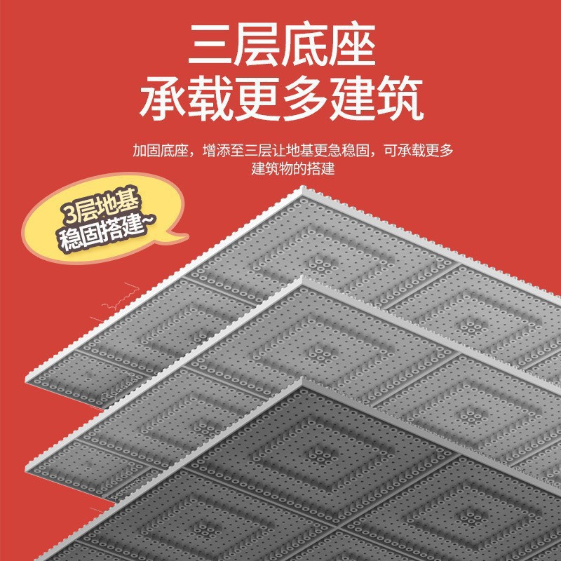 Compatible con LEGO estilo nacional Suzhou jardín edificio modelo Tiananmen Palacio amarillo grúa torre montado bloques de construcción juguetes educativos