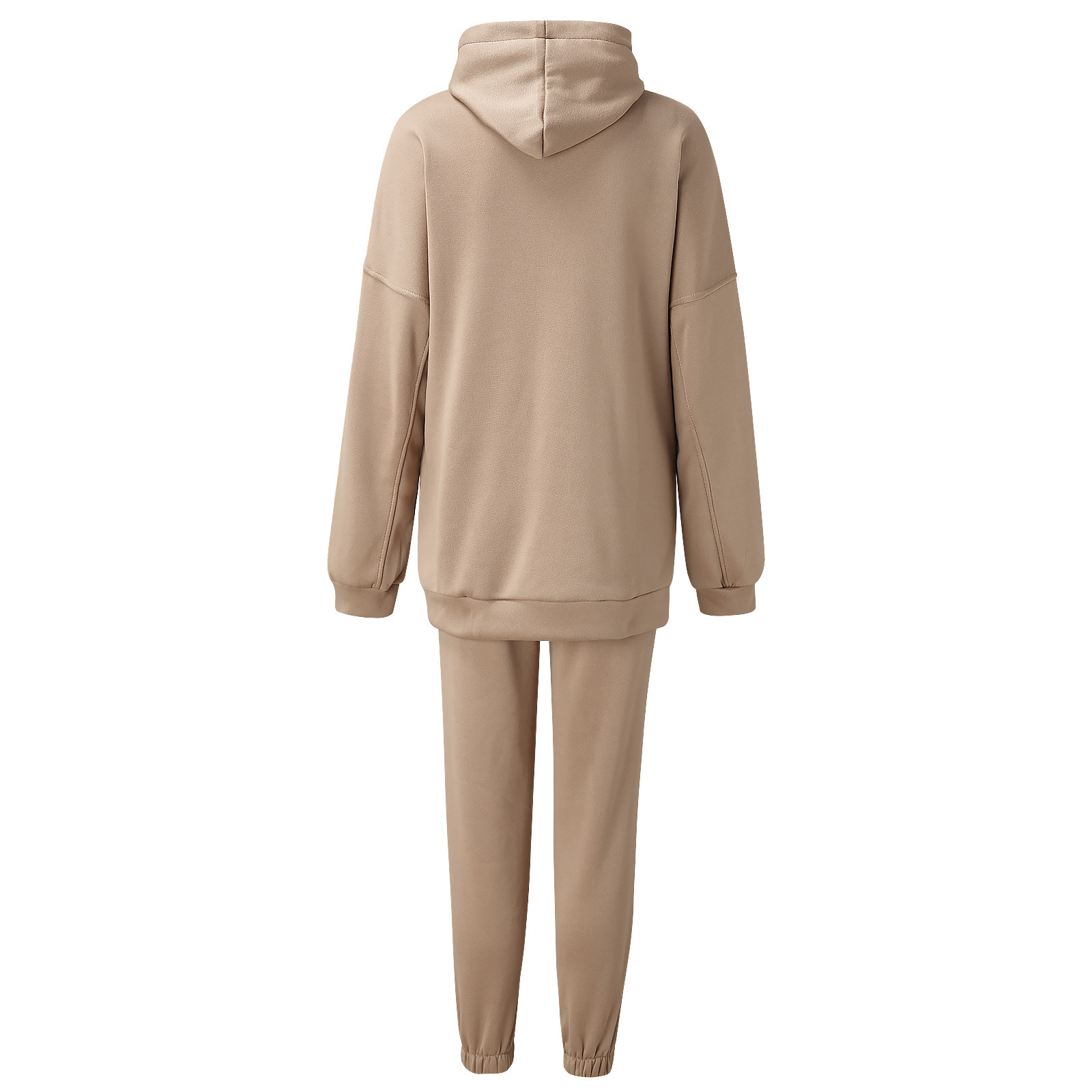 Women's Sweatshirt Suit Fleece-lined Two-piece Set For Women_voghion.com