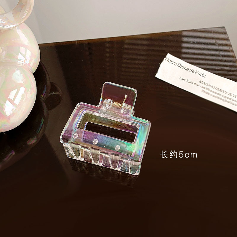 Colorido horquilla chica de espalda Cabeza updo antideslizante pinza de pelo no duele horquilla de pelo Corea del Sur Internet celebridad tiburón clip tocado