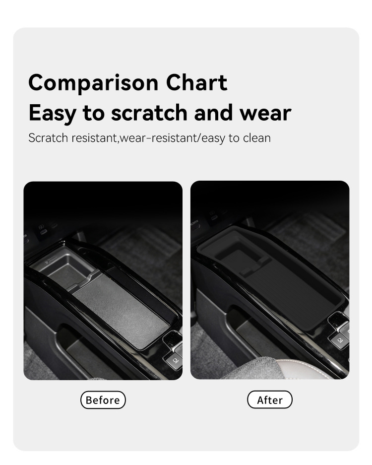 Suitable for 25-26 Models of Suzuki Xbee, Central Control Storage Mat, Silicone Protective Anti-Slip Mat, Automotive Accessories Modification Parts