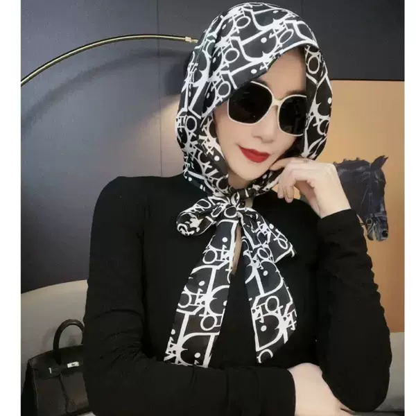 [12.94 yuan for 1538 pieces, 19.9 yuan for recovery after snatching] Satin windproof sun protection headscarf toe cap