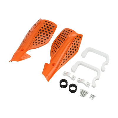 ATV cross-country motorcycle hand – Motorcycle front windshield - orange-26-hand-guards