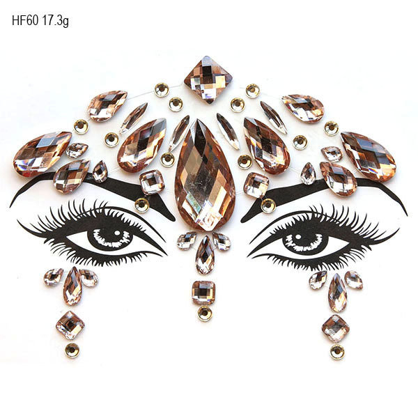 Crystal face sticker ˮü걦ʯ곧