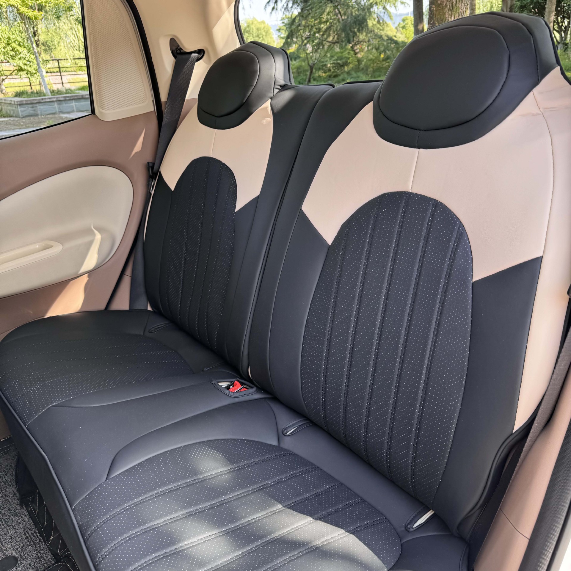 25 Models of Wuling Hongguang Mini Seat Covers, Four-Door Version, Fourth Generation Special Seat Covers, Mini Macaron Breathable Car Seat Cushions