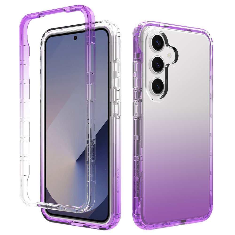 Mayorista aplicable SAM S25edge 360 cubierta de protección de teléfono móvil todo incluido PC más TPU cubierta de protección a prueba de agua