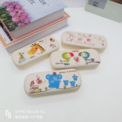 メガネケースメーカー卸売近視メガネ鉄光学メガネケースデジタルインクジェット韓国語版メガネ収納ボックスサングラス