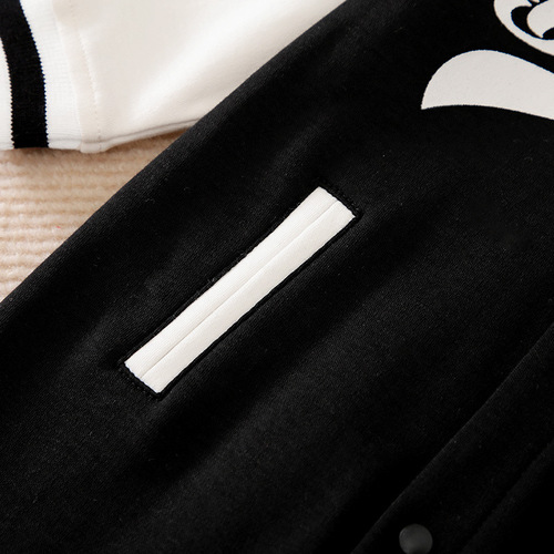 Baby boy Spring and Autumn clothes, infant one-piece baseball crawling suit, stylish long-sleeved T-shirt, INS new arrival, cotton, cross-border trade
