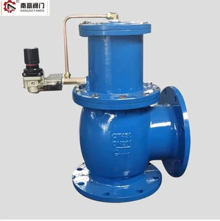 气动角式排泥阀J644X-16C 软密封 法兰连接 用于排除污物