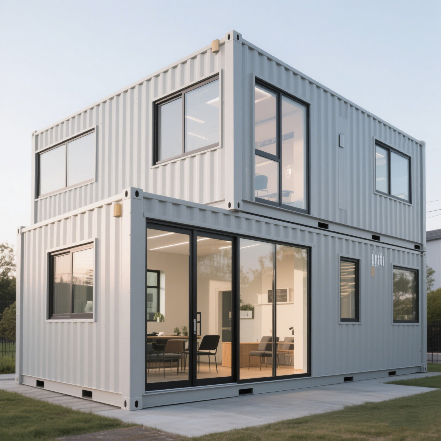 Prefabricated house integrated modular whole house container mobile…