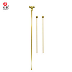 Flagpole desk flag base accessories large rod small rod plastic head metal head red flag decoration accessories wholesale