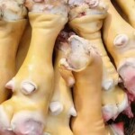 新鲜牛蹄子切块牛蹄主筋牛蹄整只火烧现切牛脚散养黄牛农家蹄子