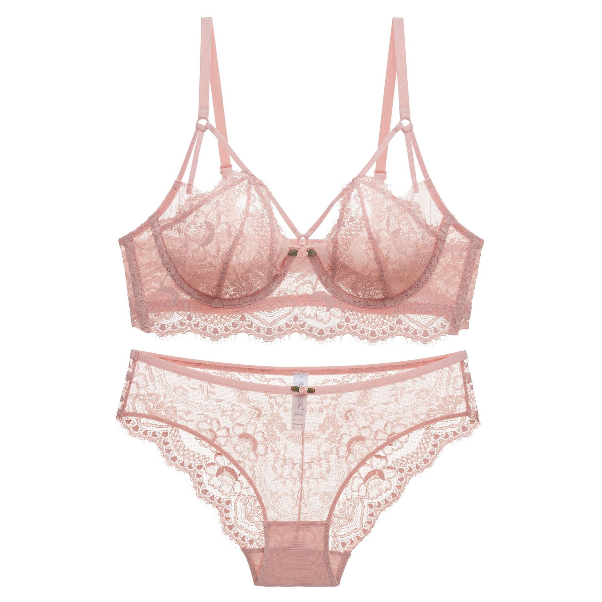 Reggiseno da donna in pizzo sexy piccolo con coppa sottile e grande seno, nuovo modello estivo 2015_voghion.com