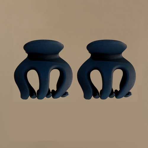 Pumpkin claw clip plastic hair curler high ponytail hair clip large princess half-updo hairpin wholesale