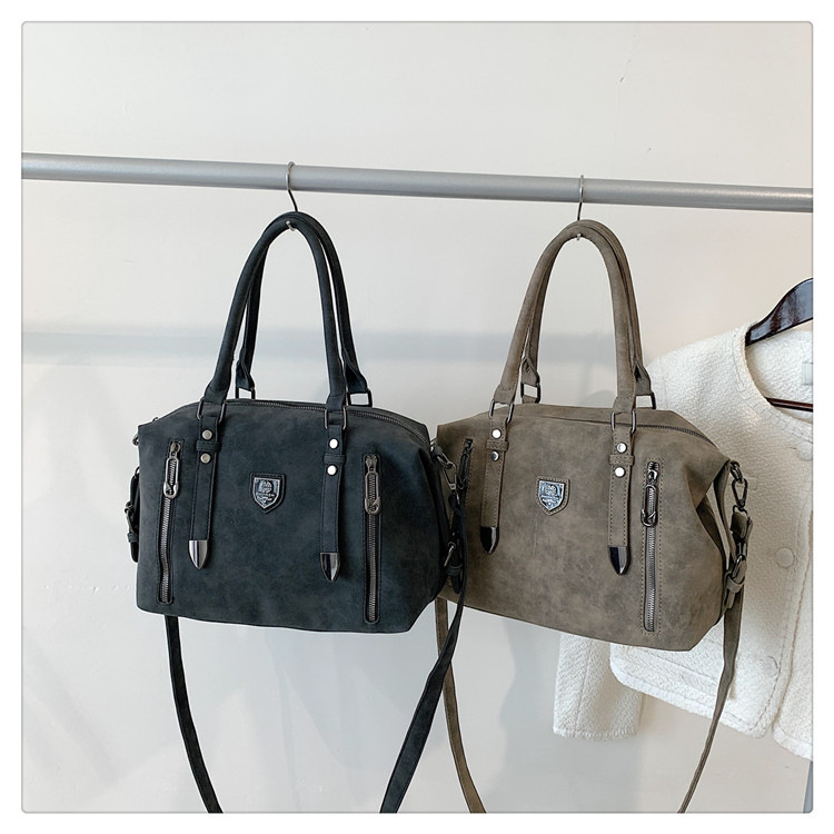 New cross-border foreign trade women's bag 2024 Retro casual handbag, European and American trend single-shoulder crossbody bag, tote bag for women undefined