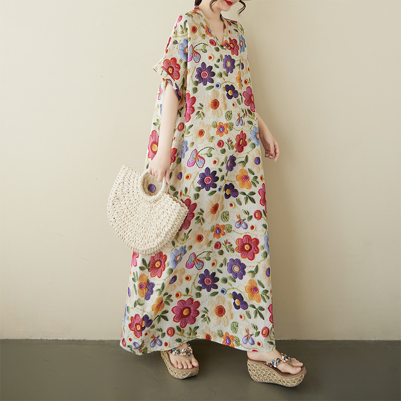  夏  F 大きいサイズ ワンピース