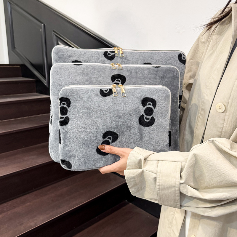 New cross-border portable storage clutch bag for business trips, fresh and simple tablet sleeve bag, large-capacity laptop bag New cross-border portable storage clutch bag for business trips, fresh and simple tablet sleeve bag, large-capacity laptop bag