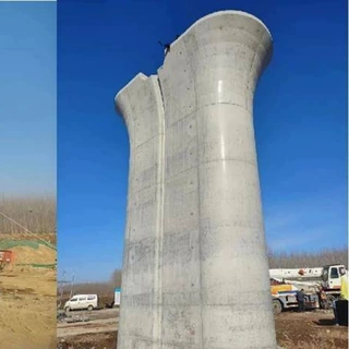 现浇爬模架桥墩喷淋养护 墩柱升降式喷水洒水设备 桥墩养护罩