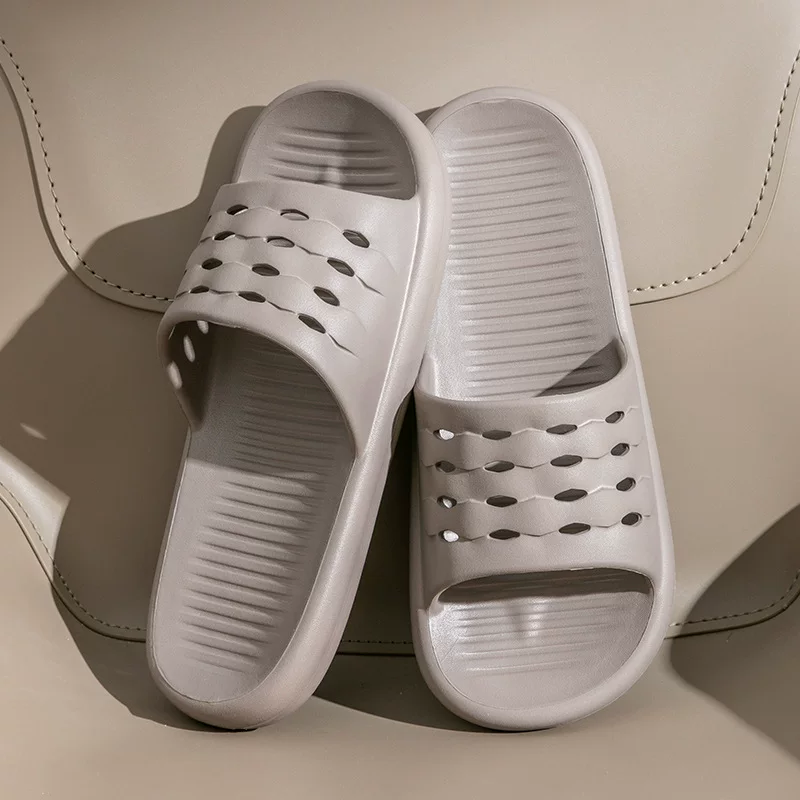 Summer non-slip slippers for bath, soft sole
