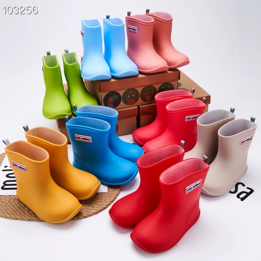 2024 Мелисса meliis экспорт Детские дождевые сапоги для мальчиков для девочек Детские детские дождевые сапоги водонепроницаемые нескользящие водяные туфли