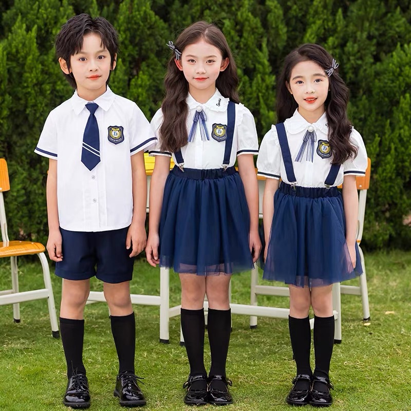 六一儿童舞蹈演出服夏季幼儿园毕业照班服小学生朗诵合唱表演服装
