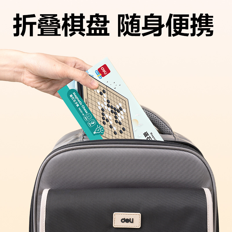 YW131 imán plegable Backgammon Go Go Go Puzzles damas