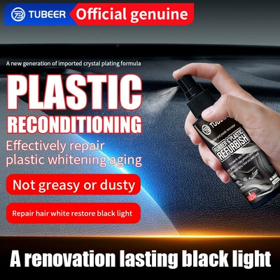 Topbit Car Interior Plastic Parts Maintenance Agent Rubber Parts Polishing and Brightening Aging Repair Care Spray Cross-Border