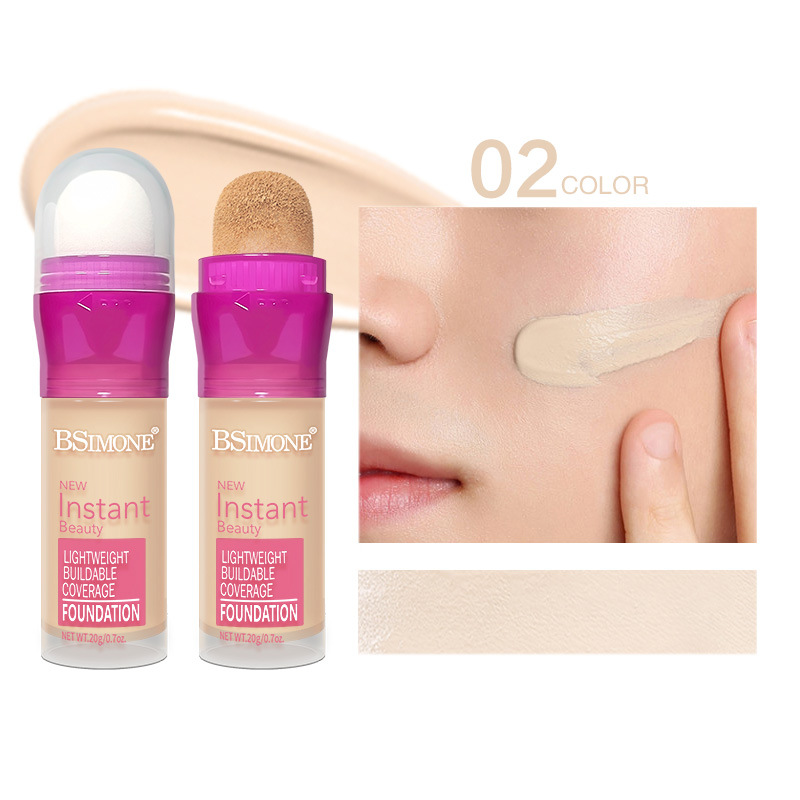 Corrector transfronterizo, sin maquillaje, base líquida de larga duración, supermodelo impecable, maquillaje, base líquida impermeable y a prueba de sudor, no se puede frotar