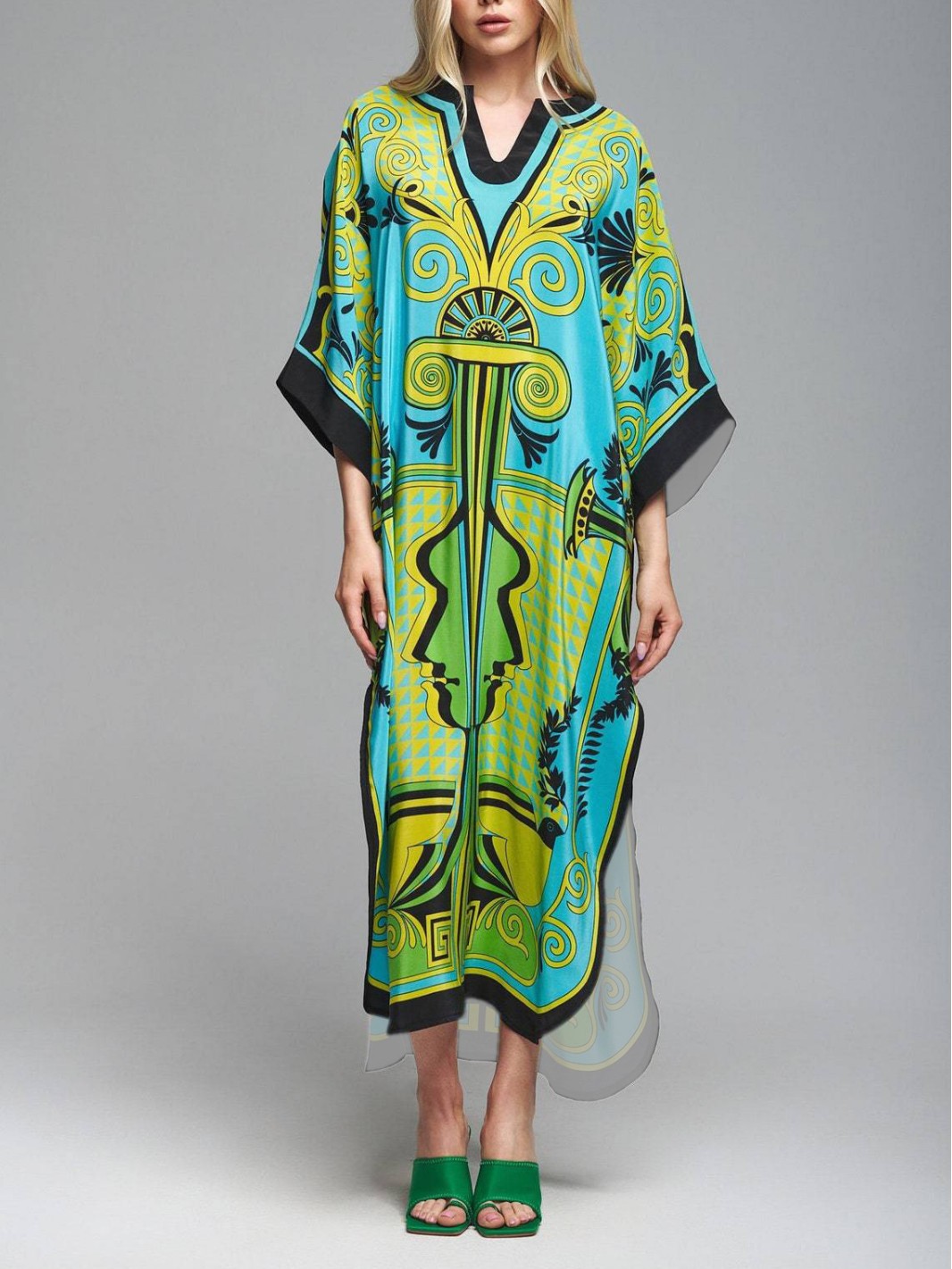 Europa y América nueva camisa de playa vestido de vacaciones de playa bikini camisa de baño vestido de camisa de protección solar 5A001