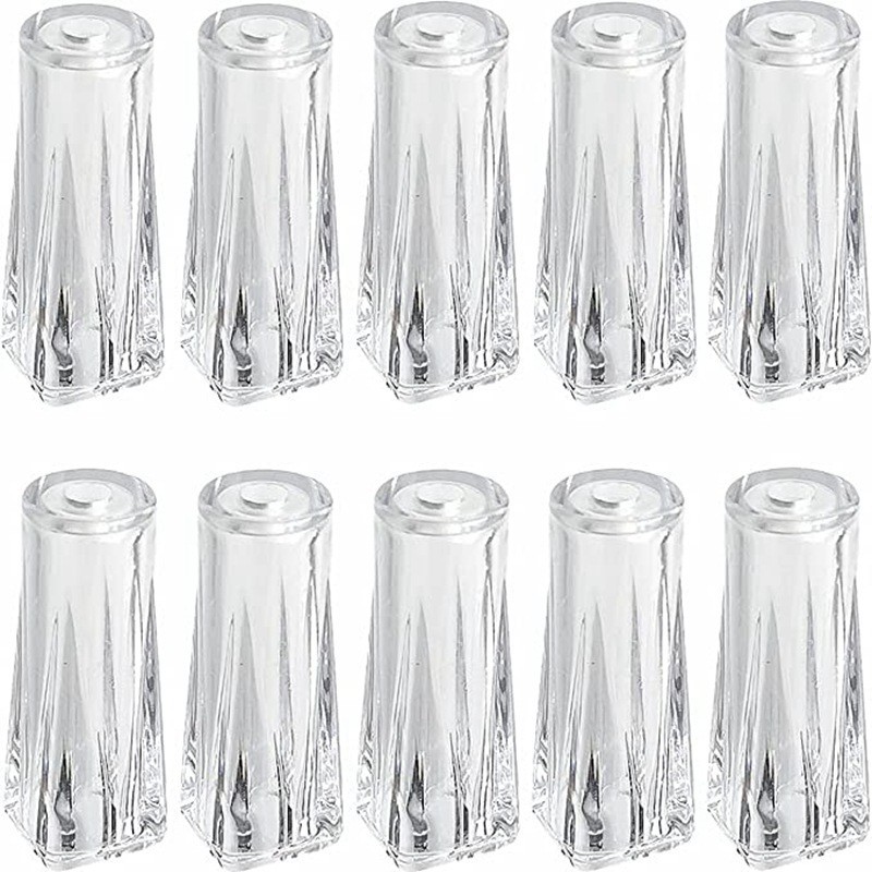Accesorios de persianas 10 conjuntos de persianas transparentes colgantes de cuerda de tracción colgantes de campana accesorios de peso