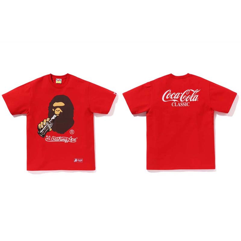 クロスボーダー卸売潮ブランド BAPE エイプヘッド半袖シャークトップ T シャツ供給 240 グラム半袖