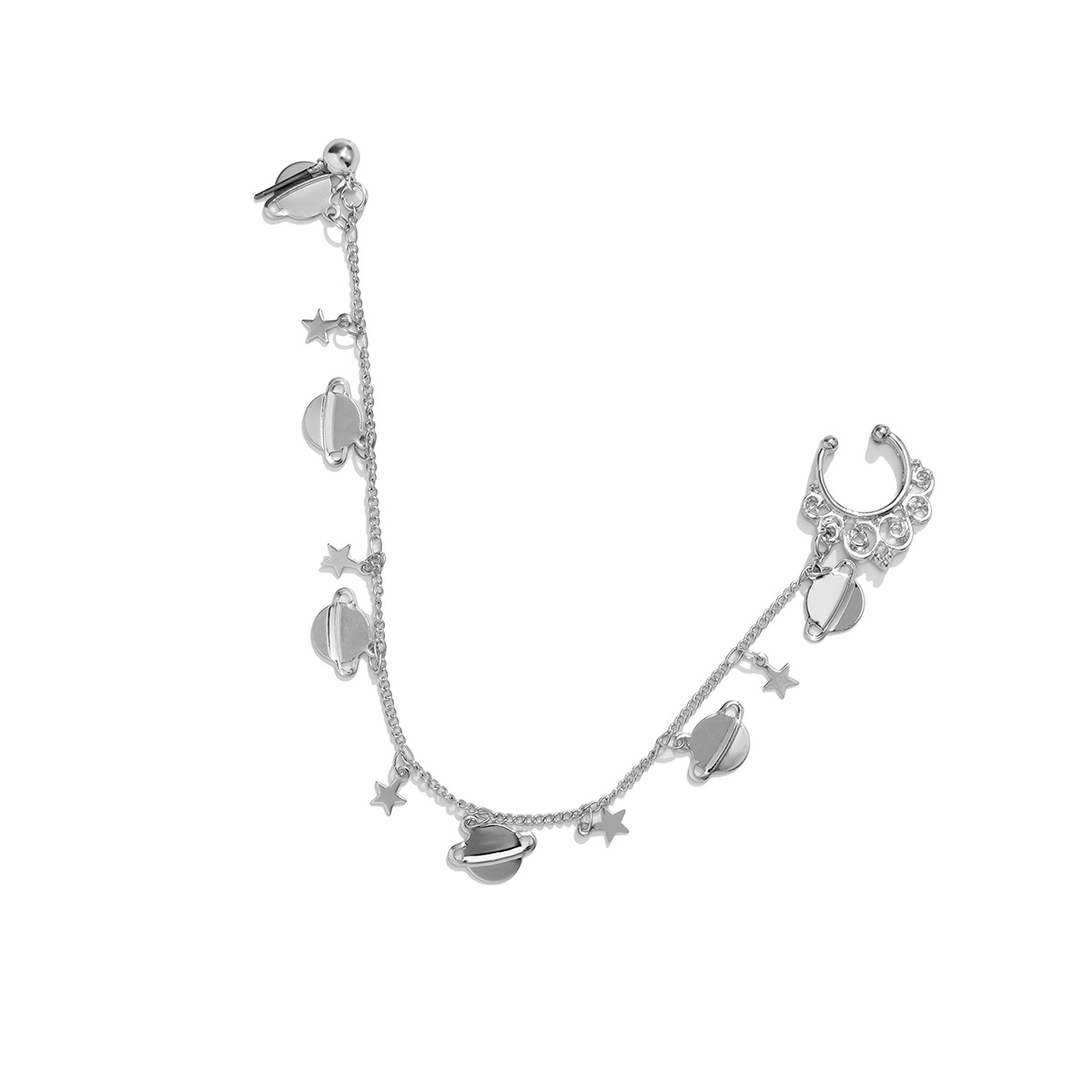 European and American jewelry, ethnic style, Su style, no punching nose studs, nose accessories, sweet and cool earrings, puncture nose rings_voghion.com