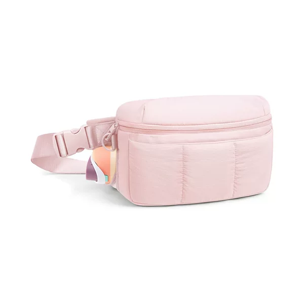 Cross-Border New Model 3.5L Large-Capacity Plush Waist Bag with Water Bottle Compartment, Anti-Theft Rfid Outdoor Hiking Chest Bag for Women
