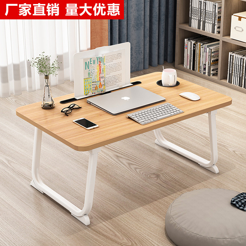 Bed Computer Desk College Student Dormitory Upper Bunk Lazy Foldableable Small Table Home Dormitory Simple Study Desk