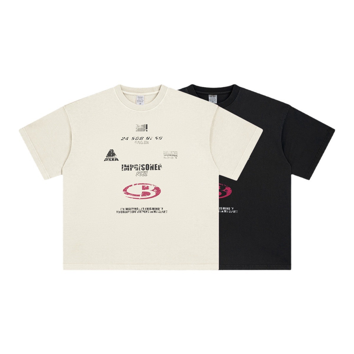 2025 verano marcas de moda estadounidenses comercio exterior transfronterizo retro ocio calle algodón suelto camiseta de manga corta moda masculina