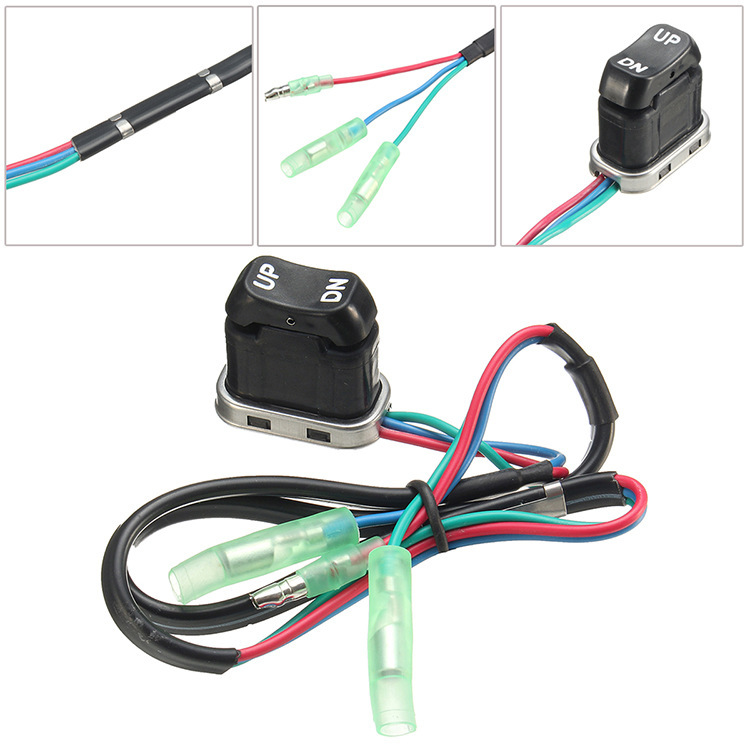 Suitable for Outboard Motor Starter Fine-Tuning Lift and Tilt Switch 703-82563-02-00 87-18286A43