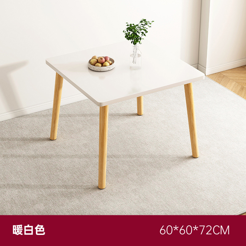 [주요 도면★사각 테이블 "따뜻한 흰색 60*60*72cm