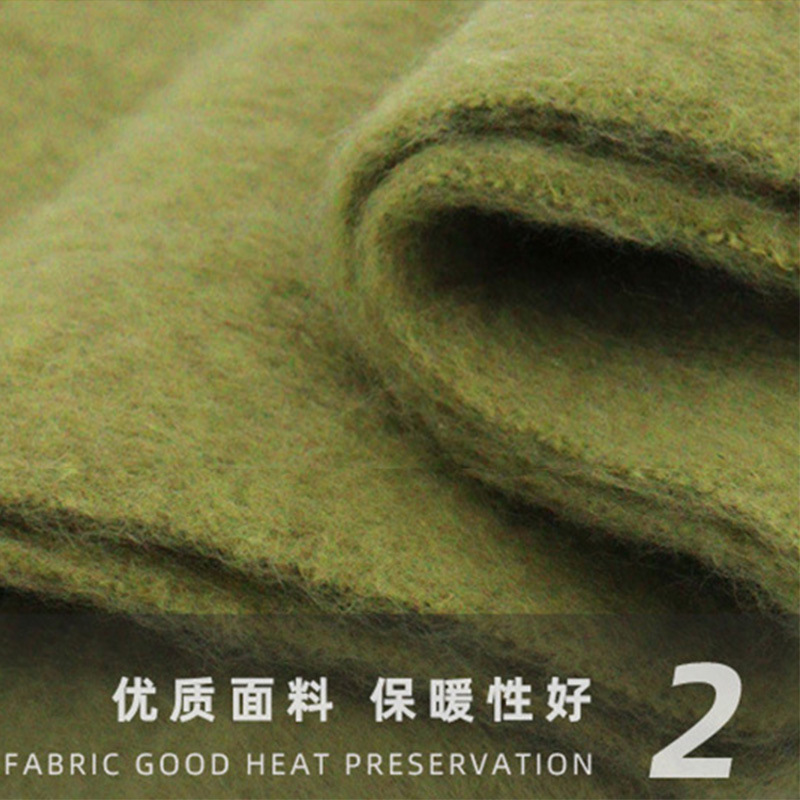 Bufanda de mohair grueso azul, ambiente de otoño e invierno, babero de color sólido de todo fósforo femenino, chal cálido de borla de sentido avanzado