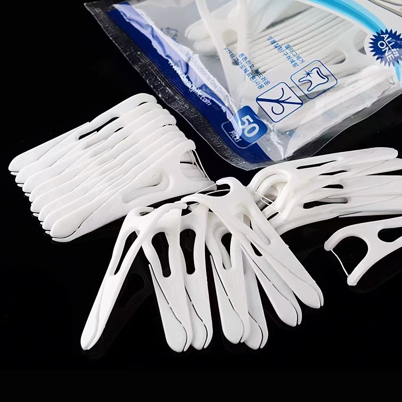 Y-förmige Zahnseide-Sticks für große Zahnzwischenräume, Weisheitszähne und Backenzähne, runde Zahnseide, Reinigungsstifte, medizinische Zahnstocher-Sticks, Zahnseide-Sticks, Haushaltspackung, für den Hausgebrauch