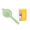 Yellow egg opener + egg filter (random color)
