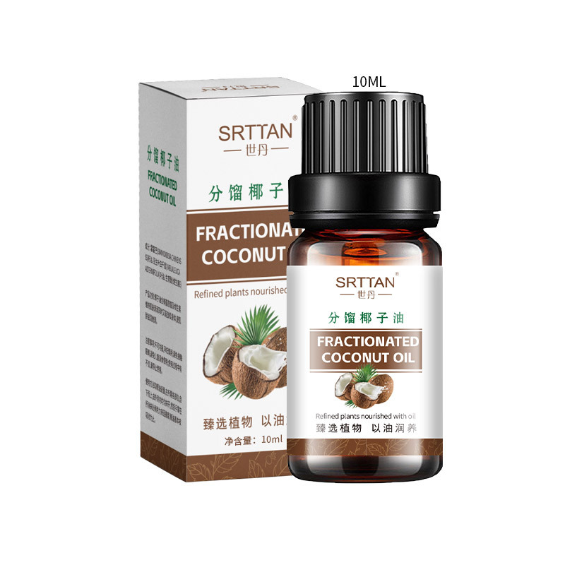 Fractionated Coconut Hydrating Moisturizing Base Oil Body Care Massage Scrapping Essential Oil Moisturizing Soothing Essence Oil Wholesale
