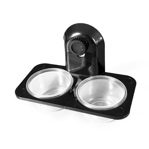 Spidering Box Pet Habitat Terrarium Reptile Cage Lizard Gecko Feeding Station Dual Water Basin